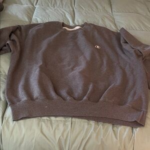 Champion Dark Gray Crewneck Sweatshirt